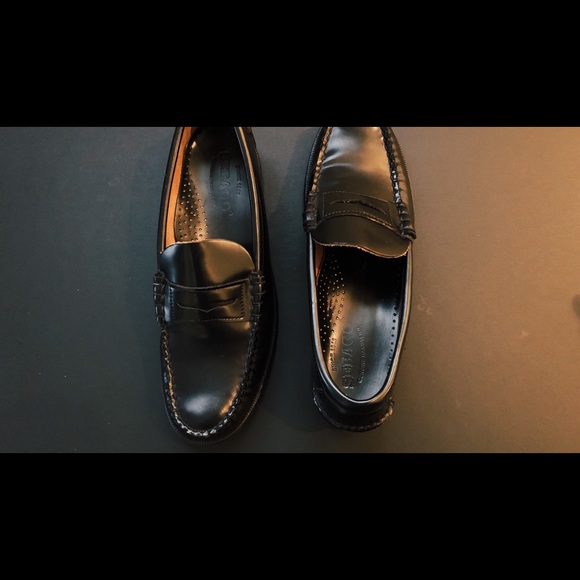 Sebago Black Penny Loafers in Size 10.5 - Picture 4 of 8